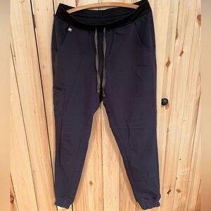 Quiet Navy Zamora Scrub Pants